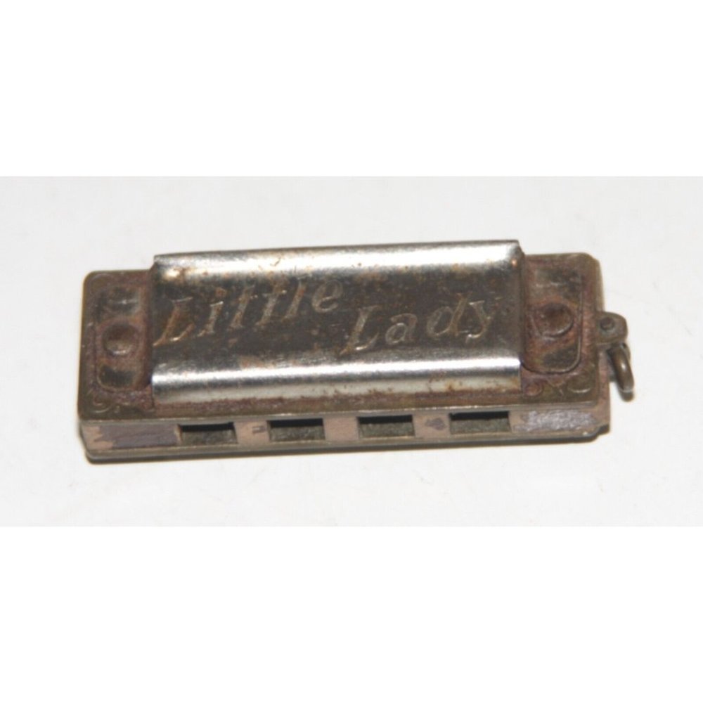 Vintage Tiny Hohner Harmonica Little Lady Made In Germany Rare